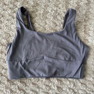 Gymshark - Longline Sports Bra in Titanium Grey